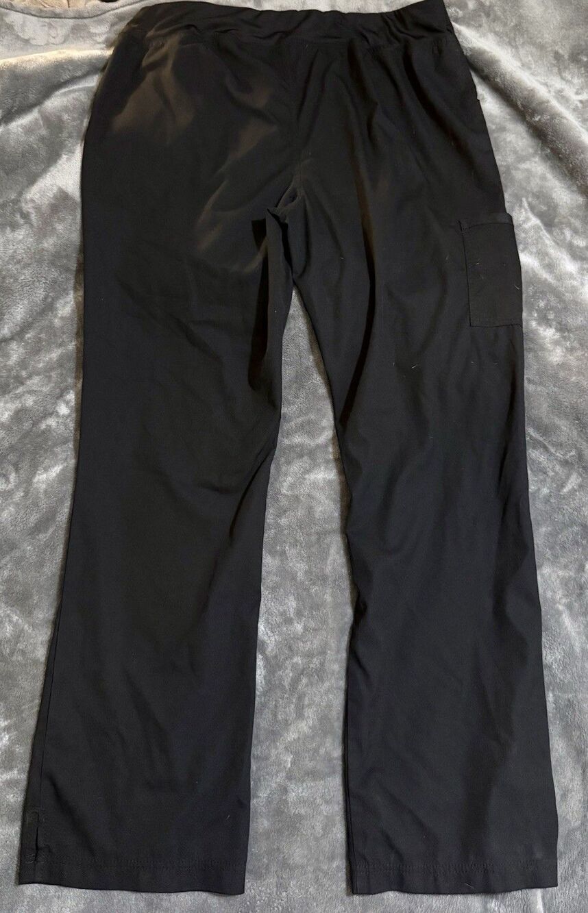 Landau ProFlex Women's TXL Stretch Yoga Waist Straight Leg Scrub Pants - 2043